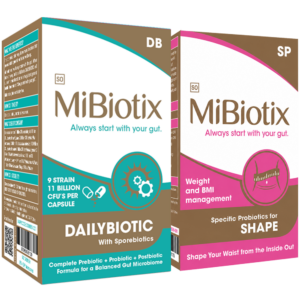 1. Gut & Waist Bundle MiBiotix DAILYBIOTIC + MiBiotix SHAPE