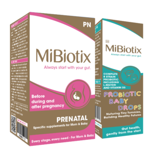 6. Mama & Me Bundle MiBiotix Prenatal + MiBiotix Baby Drops