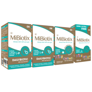 11. Family Pack - MiBiotix DAILYBIOTIC, KIDS SYRYP & KIDS CHEWS