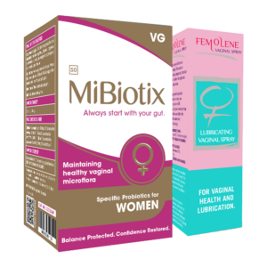 12. Ladies Care Pack - MiBiotix WOMEN & Femolene VAGINAL SPRAY
